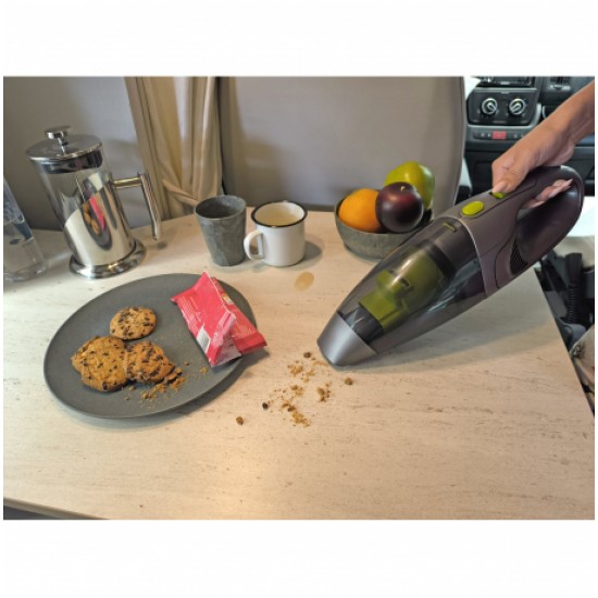 Aspirapolvere Portatile 12V 220V per Camper Ricaricabile