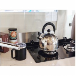 Bollitore 2L Acciaio Inox per Camper e Campeggio