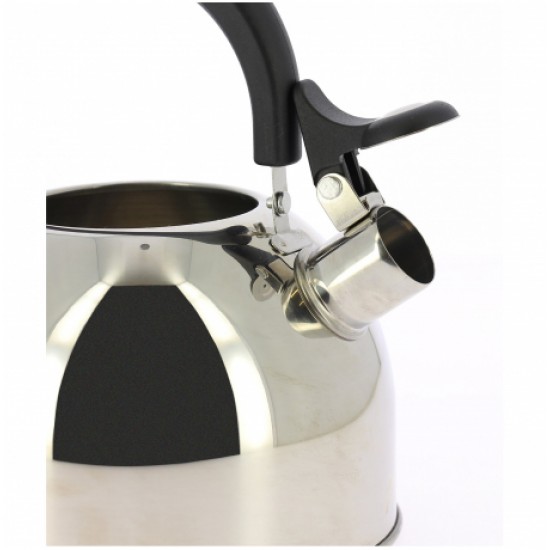 Bollitore 2L Acciaio Inox per Camper e Campeggio