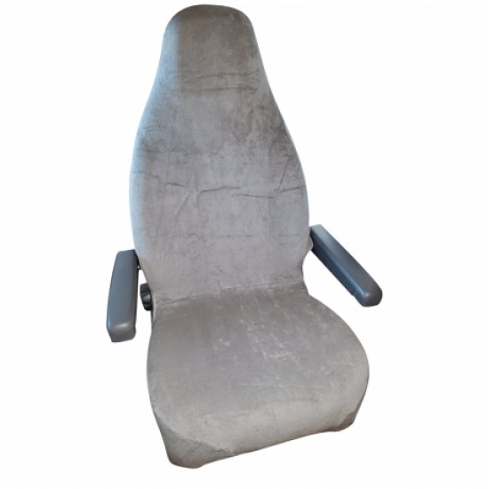 Coprisedili Camper in Spugna Grigi Set 2 – Cotone Elasticizzato