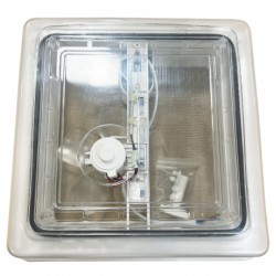 Oblò da Tetto 28x28 cm con Ventola 12V Conversion Van per Camper