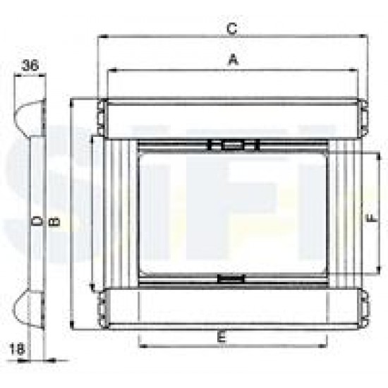 OSCURANTE E ZANZARIERA MINI-ROLLO 1230X700 GRIGIO - DOMETIC