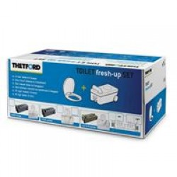 CASSETTA WC - Thetford Fresh UP Set C2/C3/C4 DX (Destro) con maniglia e ruote