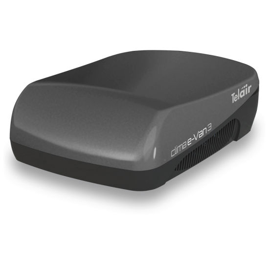 Condizionatore TELAIR Clima e-Van 7400H BLACK con Pompa di Calore