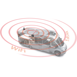 ROUTER WIFI E ANTENNA WFT402 - TELECO