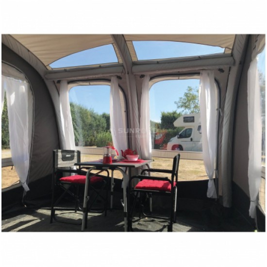 TENDA/VERANDA GONFIABILE PARZIALE LIBECCIO AIR PLUS PER CARAVAN 260 x 300 - SUMMERLINE