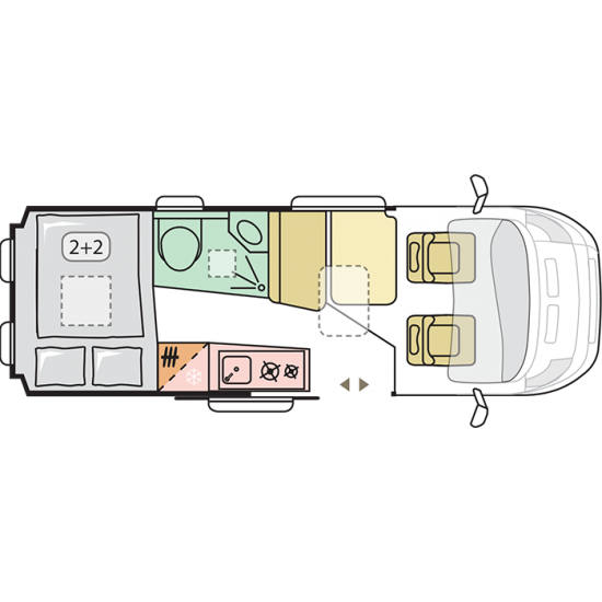 ADRIA TWIN AXESS 600 SP FAMILY - 2022 ADRIA TWIN AXESS 600 SP FAMILY - 2022