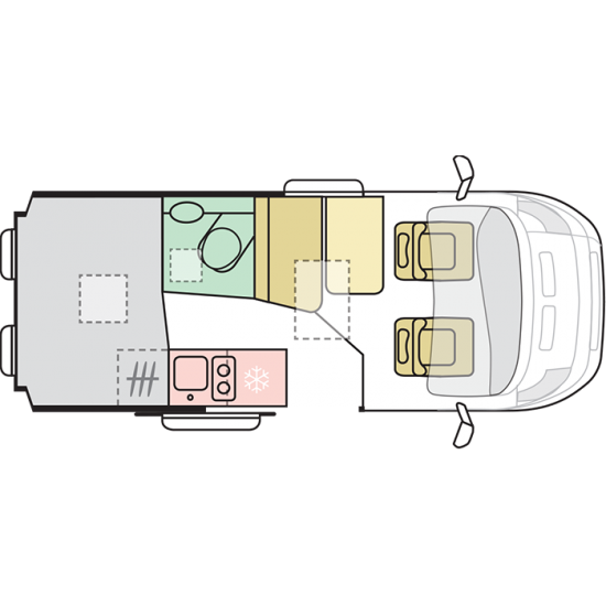 ADRIA TWIN AXESS 540 SP -2022