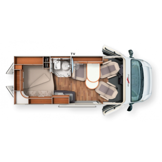 MALIBU VAN COMPACT 540 DB - 2022 - POP UP MALIBU VAN COMPACT 540 DB - 2022 - POP UP