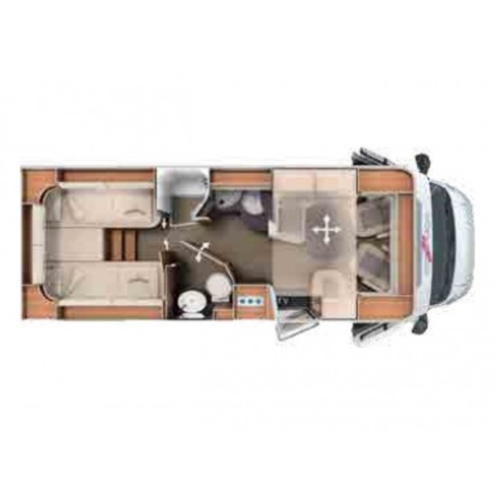 Carthago C1-tourer T 145 RB-LE lightweight 3.5 t | Automatico