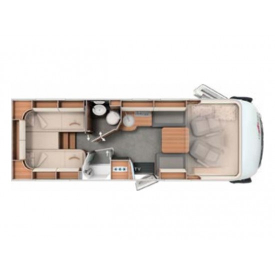 Carthago C2-tourer I 146 FF-RB-LE lightweight 3.5 t | Automatico