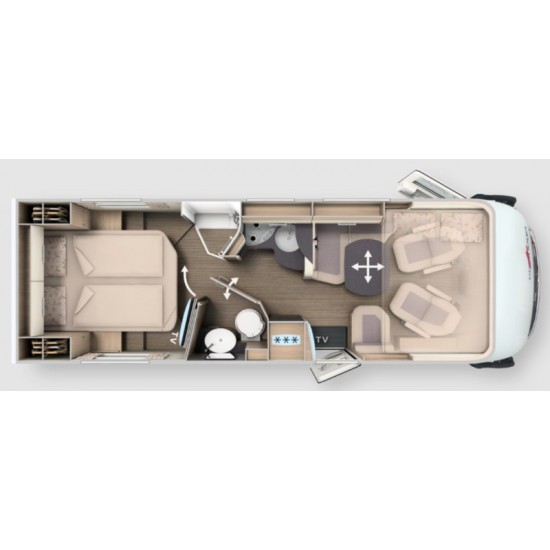 Carthago C2 Tourer I 148 RB-QB ''K'' - Automatico