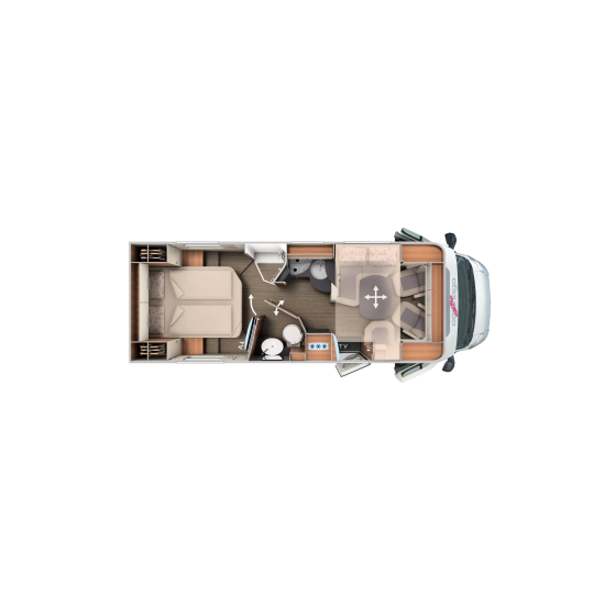 Carthago C1 Tourer T 148 RB-QB ''K'' - Automatico Carthago C1 Tourer T 148 RB-QB ''K'' - Automatico