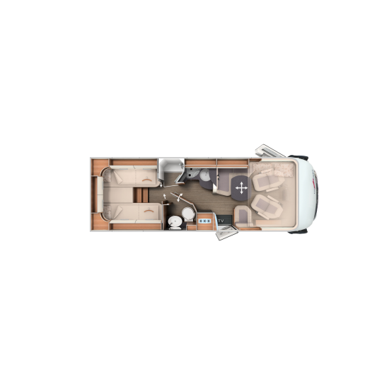 Carthago C2 - Tourer I 145 RB-LE Lightweight 3.5t / Mercedes Benz
