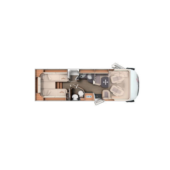Carthago C2 Tourer I 147 RB-LE "L" Comfort 4.2 t / Mercedes Benz