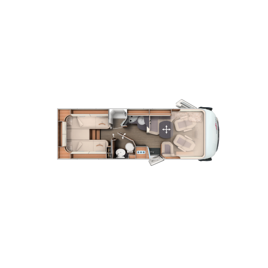 Carthago C2 - Tourer I 147 RB-LE "K" Lightweight 3.5t / Mercedes Benz
