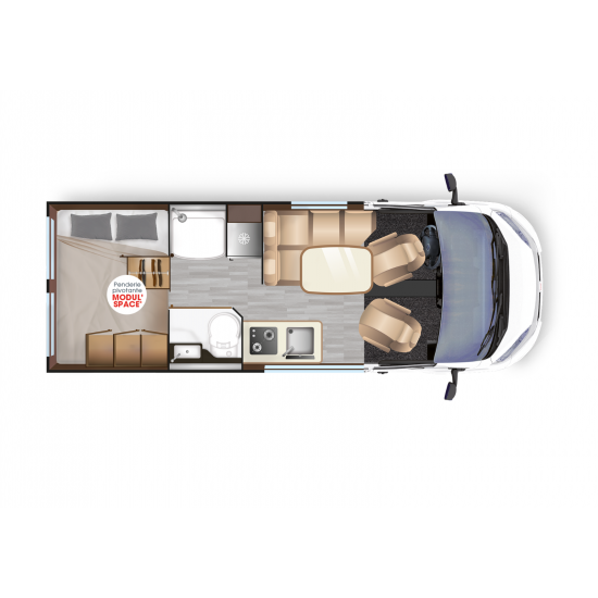 Dreamer Camper Van XL Select Saphir