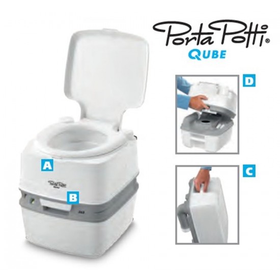 KIT DI FISSAGGIO AL SUOLO PORTA POTTI QUBE 335 HOLD DOWN KIT - THETFORD