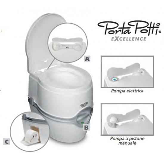 KIT DI FISSAGGIO AL SUOLO PORTA POTTI QUBE 335 HOLD DOWN KIT - THETFORD