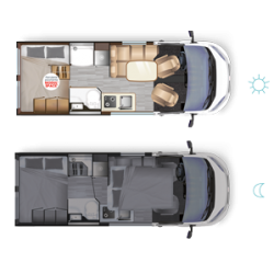 Dreamer Select Camper Van XL Saphir