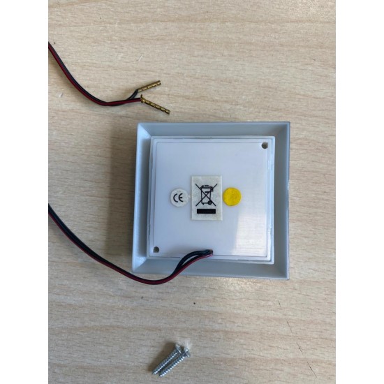 SPOT QUADRATO A LED 1.8W SILVER