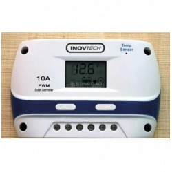 KIT PANNELLO SOLARE DA 130W E REGOLATORE DI CARICA - INOVTECH