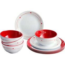  SET DI PIATTI 12 PZ COSMIC - BRUNNER