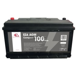 BATTERIA PER SERVIZI AGM 100 AH - EZA