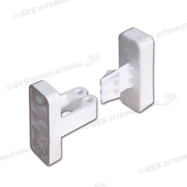 Fermaporta Per Roulotte E Camper - Chiusura A Clip In Plastica, Proteggi Pareti, SameeHome 73mm - 4