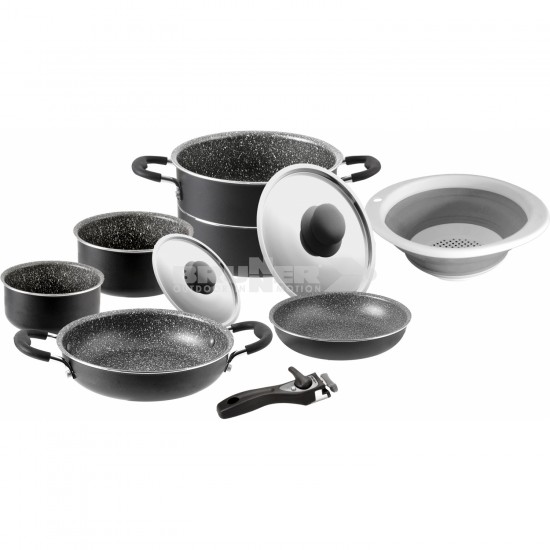 SET PENTOLE PIRATE 9+1 - BRUNNER