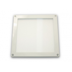 PLAFONIERA QUADRATA A LED 3W BIANCA LUCE FREDDA