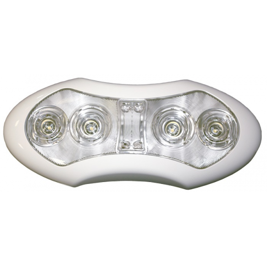 Plafoniera Superstar a Led 12V a Luce Calda con Interruttore