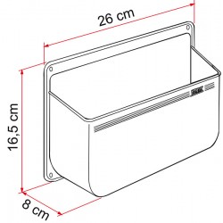 TASCA MULTIUSO FIAMMA MOD. POCKET L