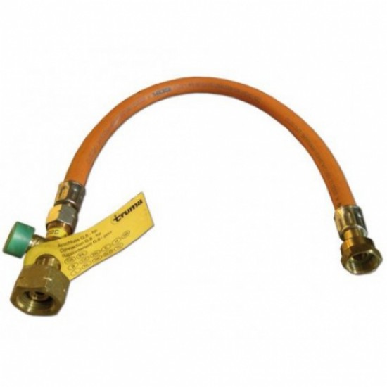 TUBO ALTA PRESSIONE CON DISPOSITIVO DI SICUREZZA - 75CM