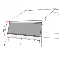 PARETE FRONTALE BLOCKER 350/360 - FIAMMA