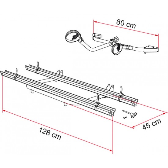 PORTABICI CARRY BIKE GARAGE STANDARD - FIAMMA