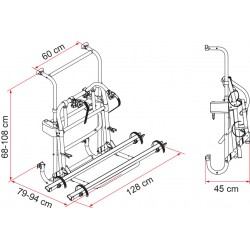 PORTABICI CARRY BIKE LIFT 77 - FIAMMA