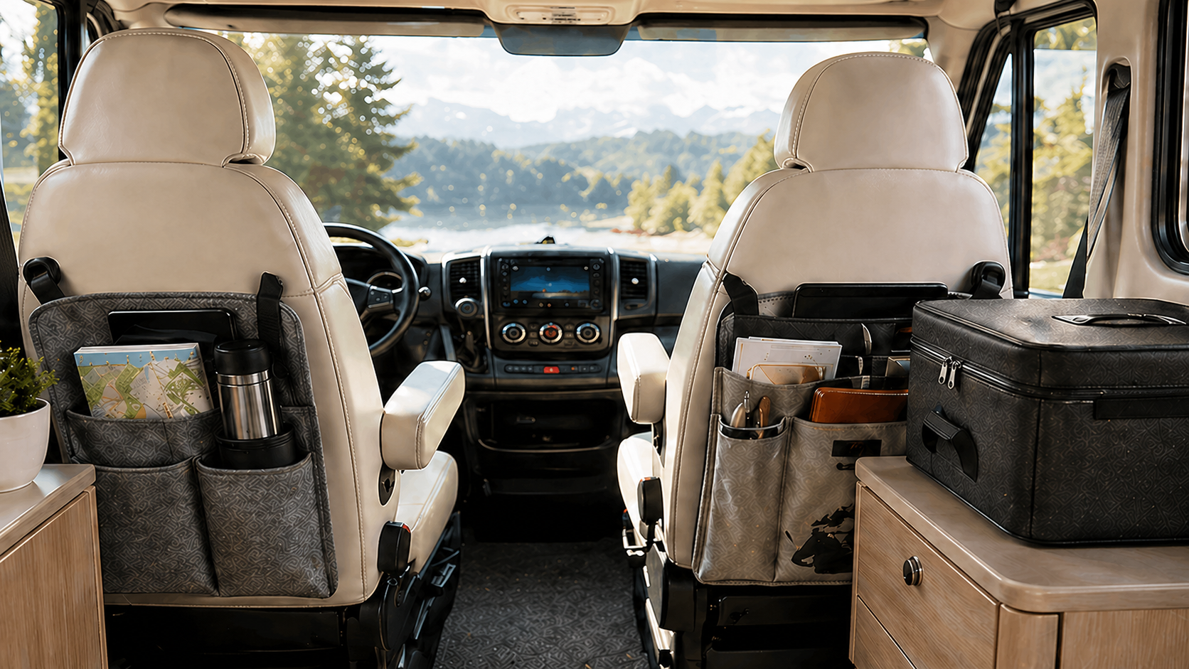 Accessori cabina, garage e organizer per camper e van