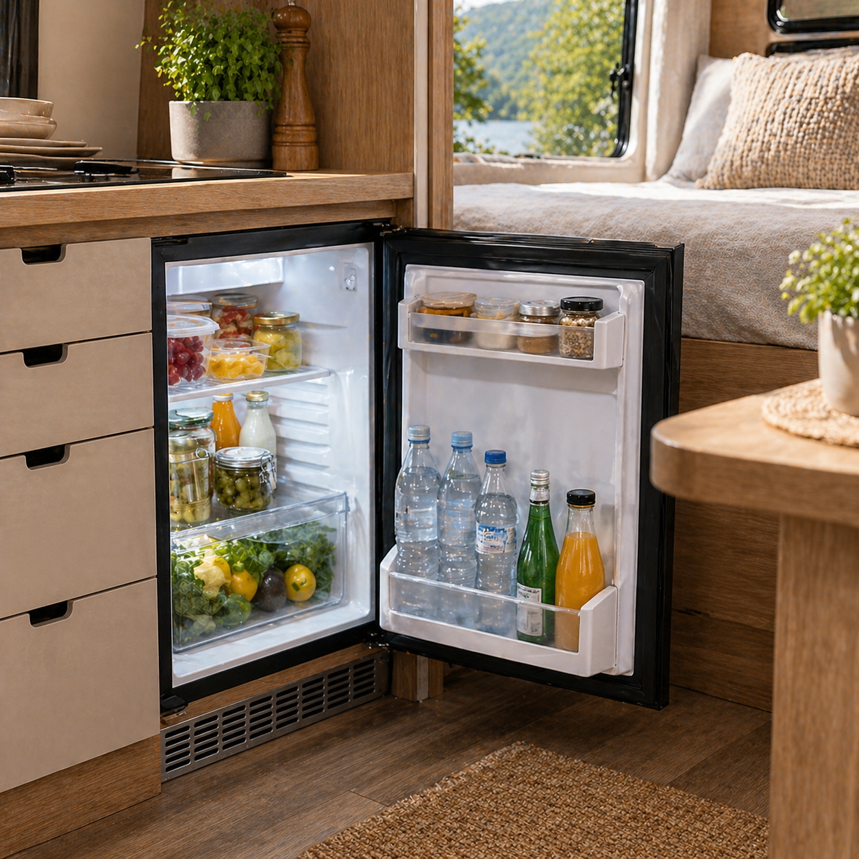 Frigoriferi e frigo da camper per conservare alimenti e bevande in viaggio