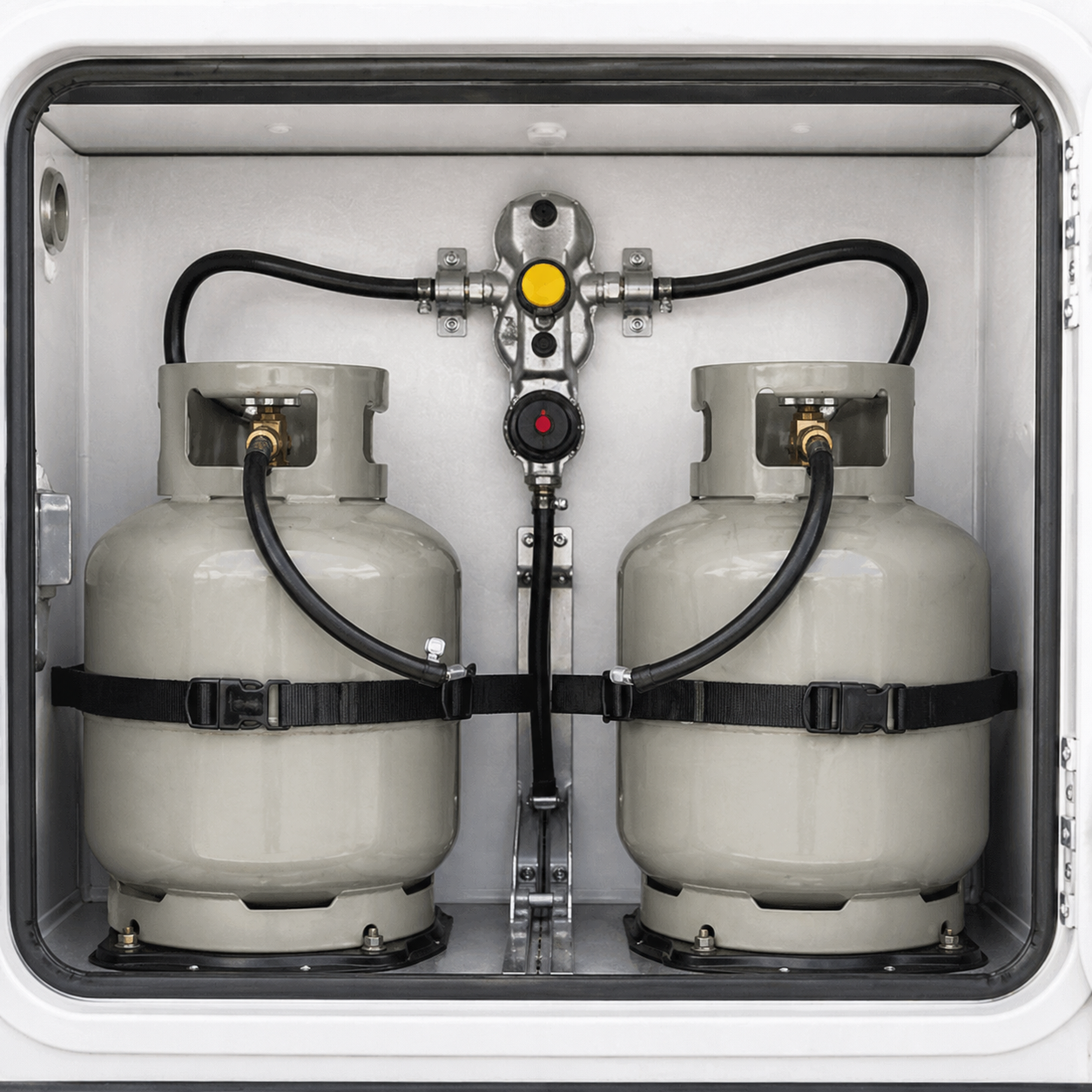 Bombole gas, regolatori e accessori impianto gas per camper