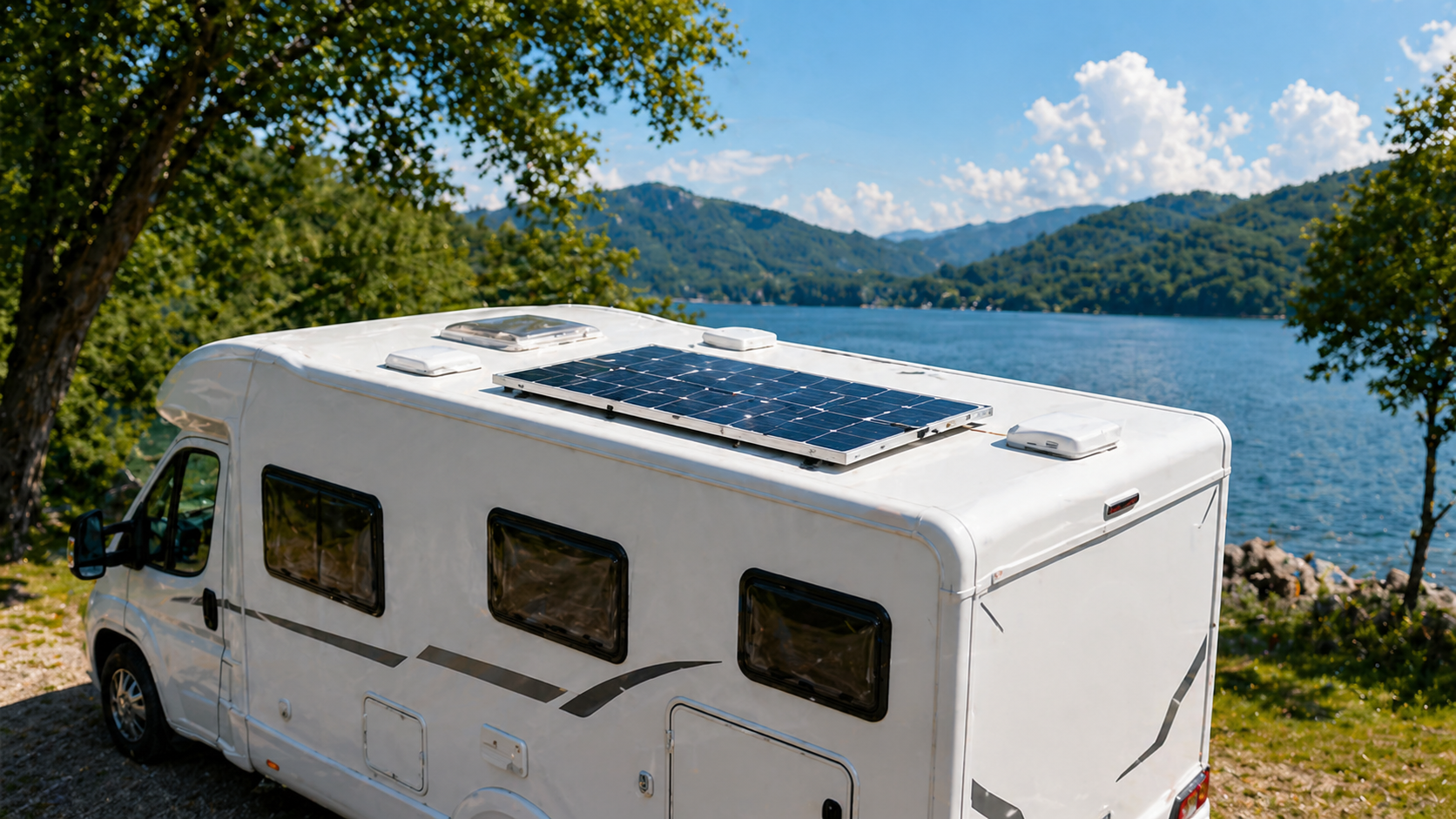 Pannelli solari e fotovoltaici per camper e caravan