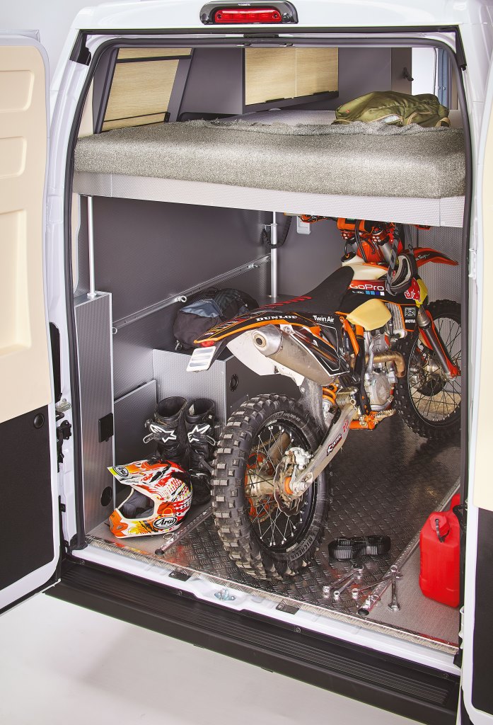 Dreamer Camper Sport, van per motociclisti e sportivi