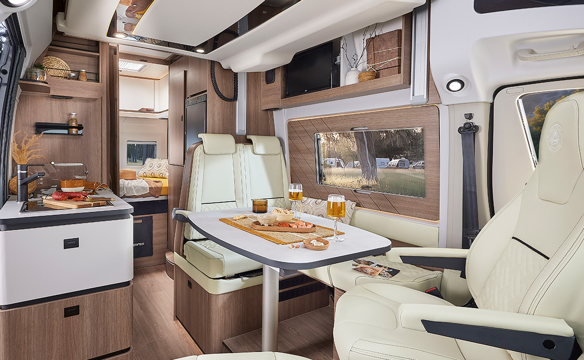Rifiniture e dettagli costruttivi van Dreamer Select